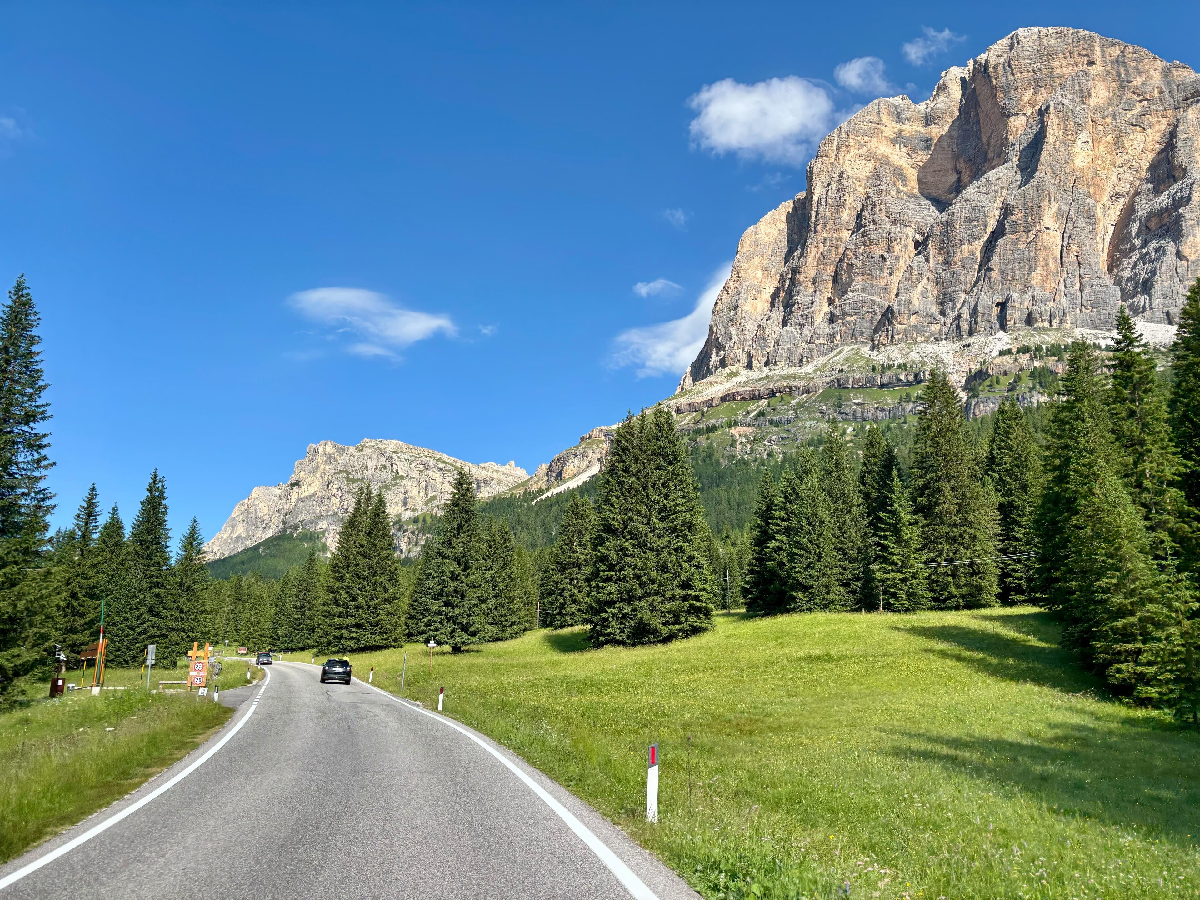 Passo Falzarego from Pocol photo