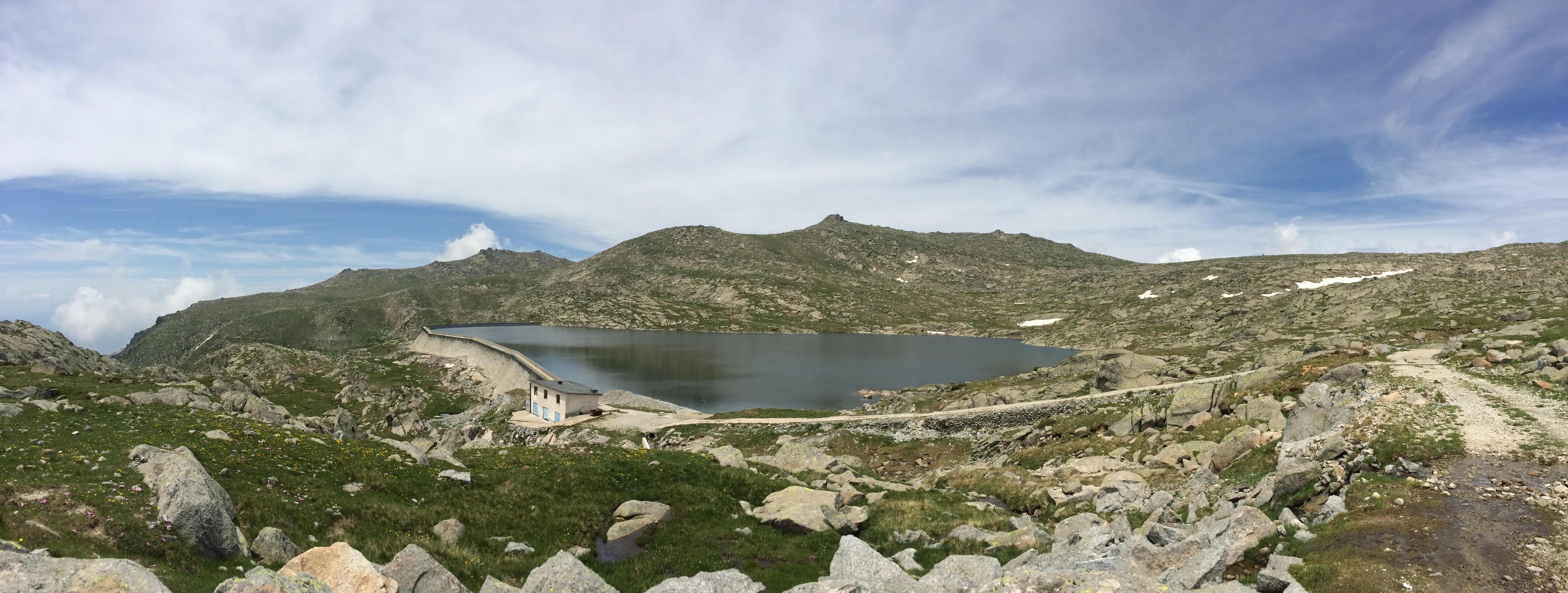 Kalin reservoir in the Rila mountains.