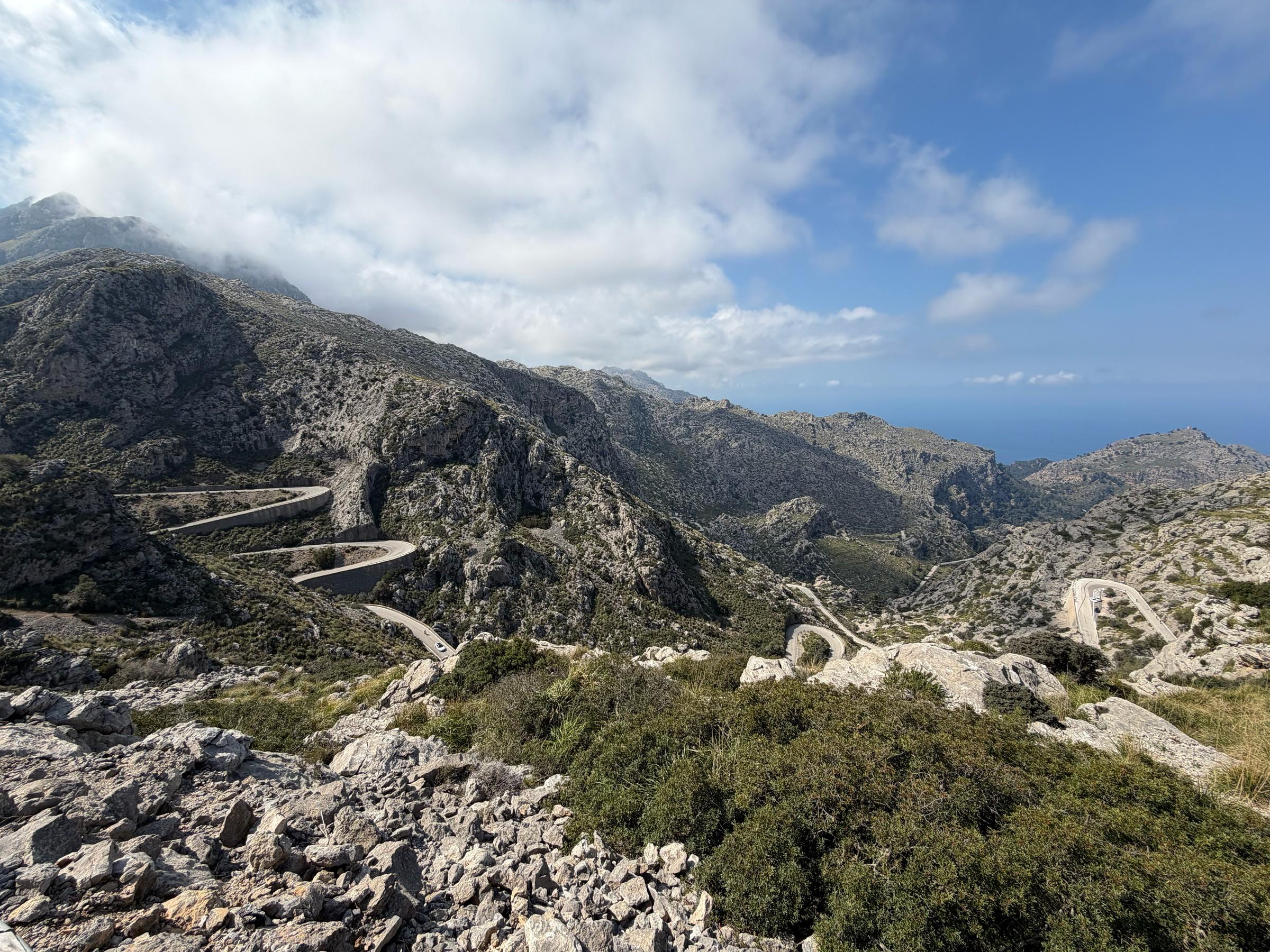 Sa Calobra climb in Mallorca